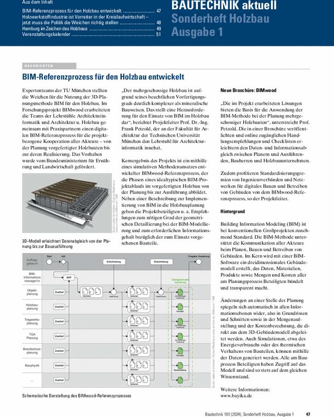 BAUTECHNIK aktuell S1/2024