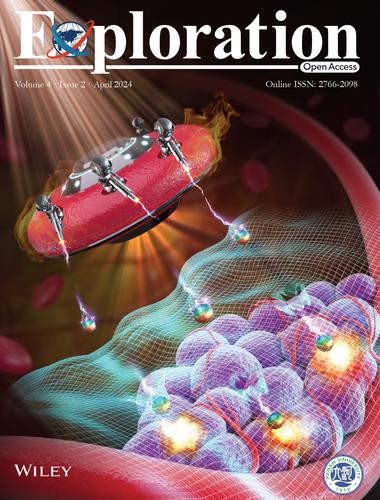 Back Cover: A red blood cell-derived bionic microrobot capable of hierarchically adapting to five critical stages in systemic drug delivery (EXP2 2/2024)