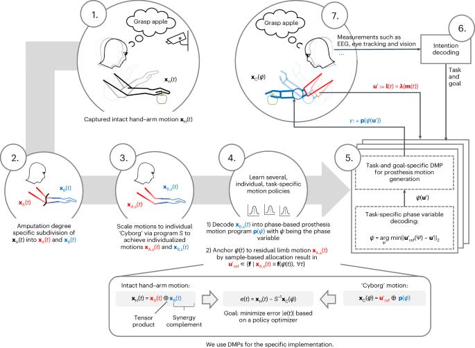 The synergy complement control approach for seamless limb-driven prostheses