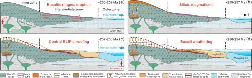 Enrichment mechanisms of Nb, Zr, and REY in the Late Permian coal-bearing strata in western Guizhou, SW China