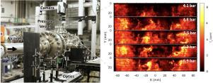 Planar laser-induced incandescence for the study of soot production in a multi-sector RQL Jet A combustor