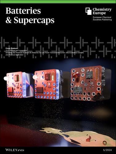 Cover Feature: Unveiling the Potential of Silicon-Air Batteries for Low-Power Transient Electronics: Electrochemical Insights and Practical Application (Batteries & Supercaps 5/2024)