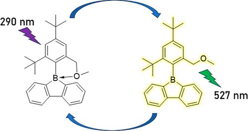 Detection of the BICT State in a Borafluorene with High Stokes Shift Fluorescence