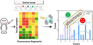 A methodological study for the diagnosis of the SARS-Cov-2 infection in human serum with a macrocyclic sensor array†