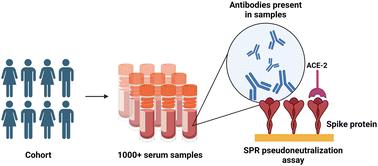 Large-scale validation of a plasmonic sensor for SARS-CoV-2 pseudo-neutralization with a cohort of food and retail workers†