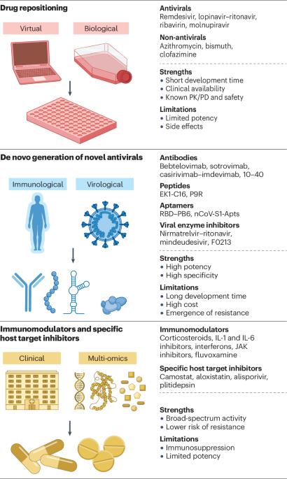 COVID-19 drug discovery and treatment options