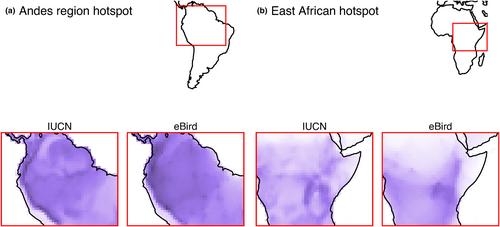 Expert-based range maps cannot be replicated using data-driven methods but macroecological conclusions arising from them can