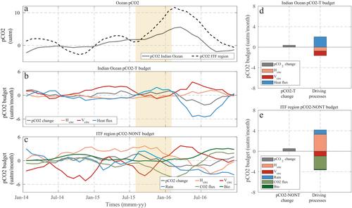 Weakening Indian Ocean carbon uptake in 2015: The role of amplified basin-wide warming and reduced Indonesian throughflow