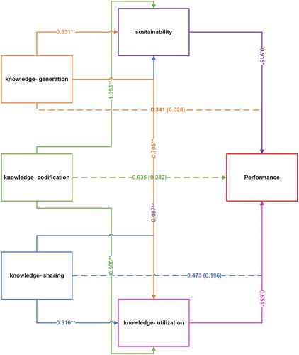 Analyzing the effects of knowledge management on organizational performance through knowledge utilization and sustainability