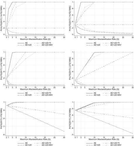 Food security dynamics and measurement error