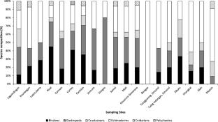 Seagrass cover and associated macrobenthic marine invertebrates in Southern Philippines