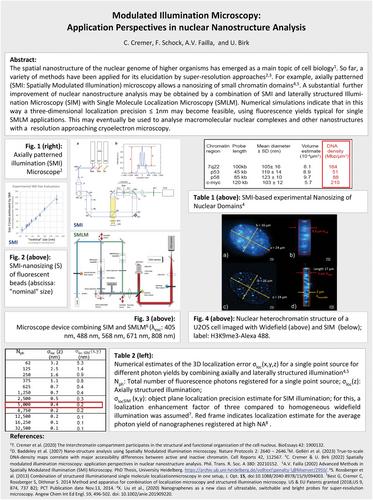 Modulated illumination microscopy: Application perspectives in nuclear nanostructure analysis