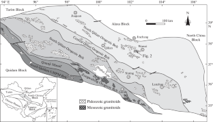 Geochronology and Geochemistry of Mesozoic Granites in the North Qilian Shan: Implications for Petrogenesis and Tectonic Setting