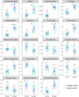 Screening of Drought-tolerant Grape Cultivars Using Multivariate Discrimination Based On Physiological, Biochemical and Anatomical Traits