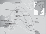 Origin, Genetic Diversity, and Migration Routes of Cultivated Emmer Triticum dicoccum