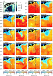 Temporal variation of the 2017 Kuroshio large meander based on repeated surveys along 138°E