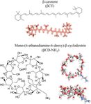 Kinetics and thermodynamics of β-cyclodextrin-NH2/β-carotene complexation: how much energy is required to include a hydrophobic group in the macrocycle cavity?