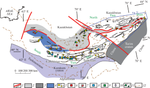 Late Paleozoic Stages of Ore Formation in the Middle Tian Shan: Isotopic U–Pb Zircon Dating (LA-ICP-MS Method) of Intrusive Rocks from the Sonkul and Kokturpak Plutons (Eastern Kyrgyzstan)