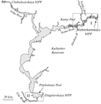 The Effect of Hydrological Conditions in Different Parts of a Large Lowland Reservoir on the Structure of Plankton and Seston as a Whole