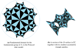 Representing Infinite Periodic Hyperbolic Delaunay Triangulations Using Finitely Many Dirichlet Domains