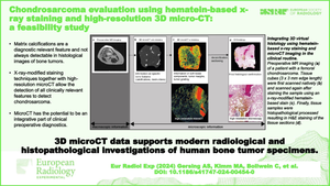 Chondrosarcoma evaluation using hematein-based x-ray staining and high-resolution 3D micro-CT: a feasibility study.