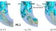 Peripheral air jet injection at part load operation of a low head Francis turbine