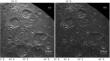 Radar Images of the Candidate Spacecraft Landing Sites on the Moon