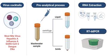 Solid–liquid partitioning of dengue, West Nile, Zika, hepatitis A, influenza A, and SARS-CoV-2 viruses in wastewater from across the USA