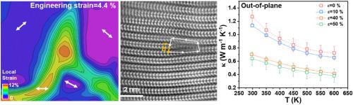 Spatio-temporal Strain Analysis and Thermal Transport Modulation in Plastically Deformed InSe van der Waals Crystals