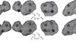 On the Approximation of the Attraction Field of a Rigid Body by the Attraction Field of Four Material Points of the Same Mass