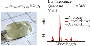 Crystal Growth and Luminescence Properties of TbGa3(BO3)4 Crystals