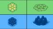 Predicting the Emergence of Localised Dihedral Patterns in Models for Dryland Vegetation