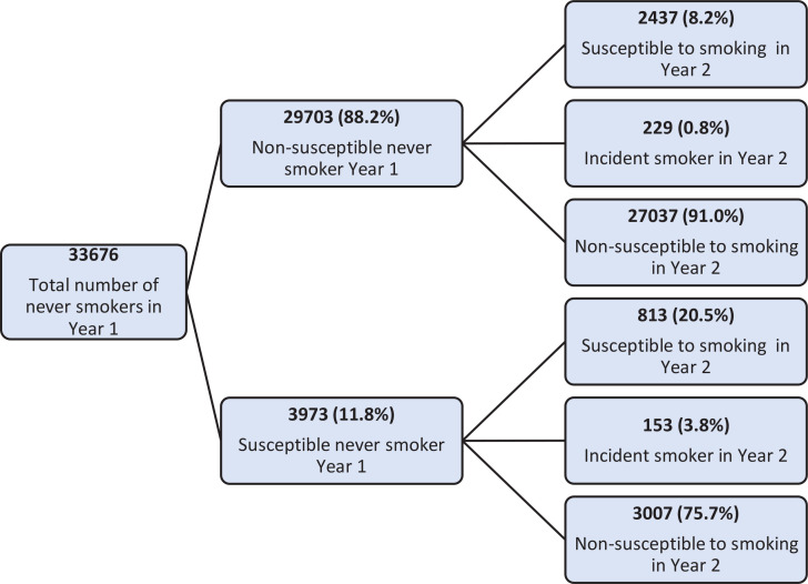 Prospective study of exposure to smoking imagery in films and changes in susceptibility to smoking in a cohort of school students in Southern India.