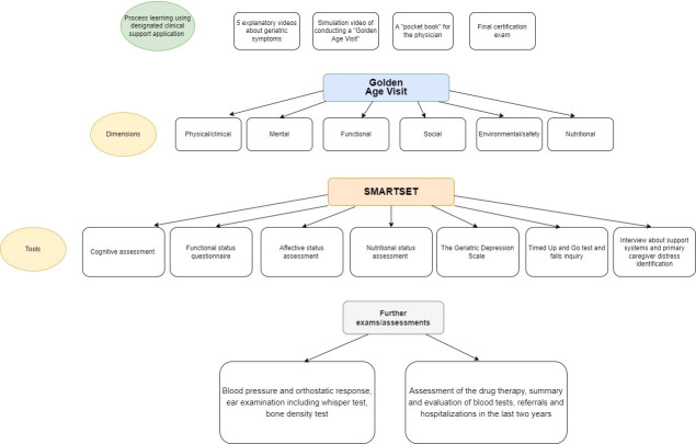 Harnessing innovation to help meet the needs of elders: field testing an electronic tool to streamline geriatric assessments across healthcare settings.