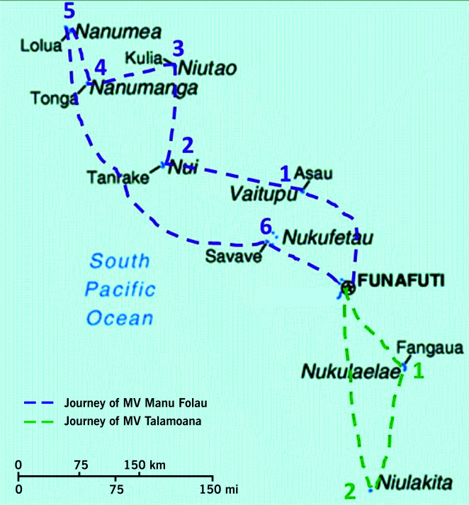 Responding to COVID-19 on the outer islands of Tuvalu.