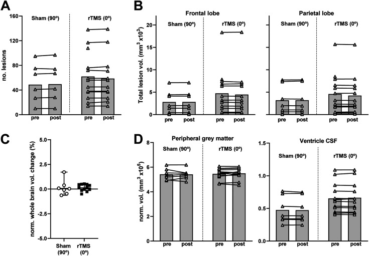 Low-intensity repetitive transcranial magnetic stimulation is safe and well tolerated by people living with MS - outcomes of the phase I randomised controlled trial (TAURUS).