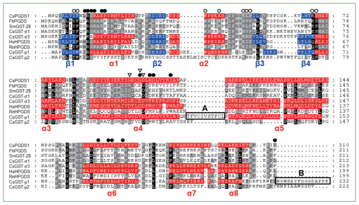 Prostaglandin synthase activity of sigma- and mu-class glutathione transferases in a parasitic trematode, Clonorchis sinensis.