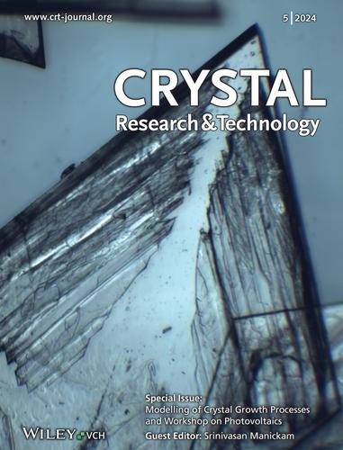 (Crystal Research and Technology 5/2024)