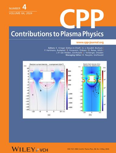 Cover Picture: Contrib. Plasma Phys. 04/2024