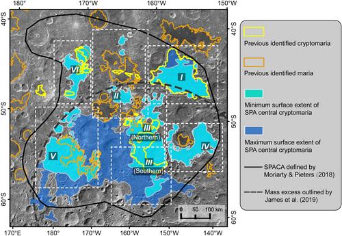 Lunar Farside South Pole-Aitken Basin Interior: Evidence for More Extensive Central Cryptomaria in the South Pole-Aitken Compositional Anomaly (SPACA)