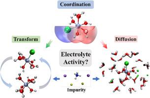 Unraveling the coordination behavior and transformation mechanism of Cr3+ in Fe–Cr redox flow battery electrolytes