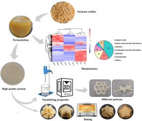 Fermentation of soybean residue by A. auricula: Mechanisms and uses