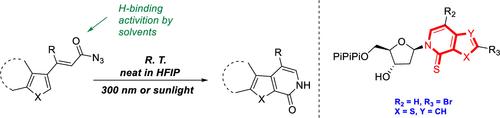 Solvent-Driven Room-Temperature Curtius Rearrangements to Access Nucleotides Bearing Substituted Fused Pyridones