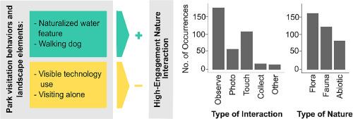 An observational assessment of winter human-nature interaction in urban parks