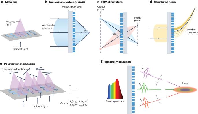 Advances in information processing and biological imaging using flat optics