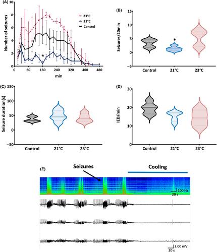 Focal cooling: An alternative treatment for drug-resistant epilepsy in a mesial temporal lobe epilepsy primate model—A preliminary study