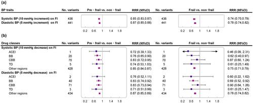 Genetically determined blood pressure, antihypertensive drug classes, and frailty: A Mendelian randomization study