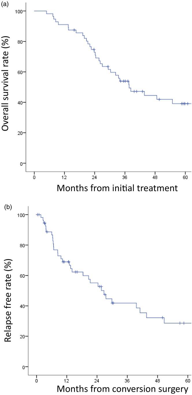 Conversion surgery for initially unresectable locally advanced biliary tract cancer: A multicenter collaborative study conducted in Japan and Korea