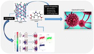 Heteroatoms chemical tailoring of aluminum nitrite nanotubes as biosensors for 5-hydroxyindole acetic acid (a biomarker for carcinoid tumors): insights from a computational study†