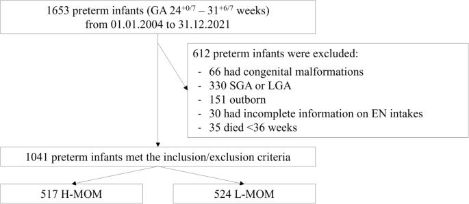 Mother’s own milk and bronchopulmonary dysplasia in appropriate for gestational age preterm infants